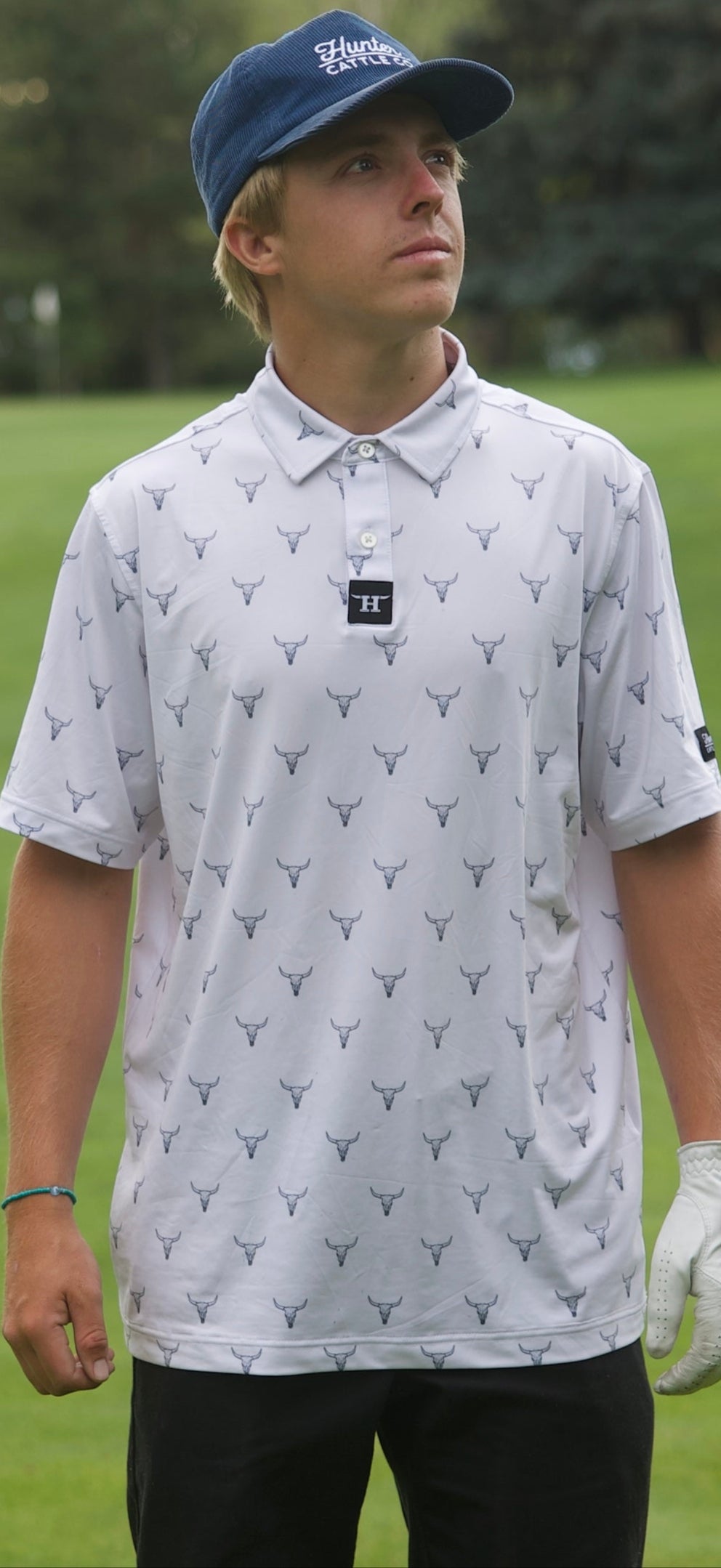 Cow skull golf Tee